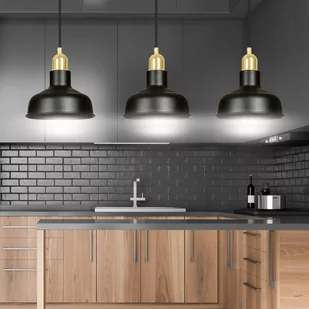 Emibig Ibor lampa wisząca 3-punktowa czarna 1042/3 1042/3 - Lampy sufitowe - miniaturka - grafika 2