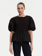 Bluzki damskie - Liu Jo Bluzka WA5389 J6308 Czarny Relaxed Fit - miniaturka - grafika 1