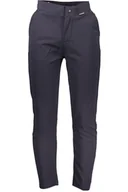 Spodnie męskie - NIEBIESKIE SPODNIE MĘSKIE NAPAPIJRI - miniaturka - grafika 1