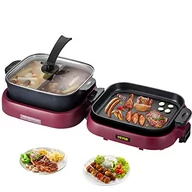 Grille elektryczne - Vevor Hot Pot BBQ Foldable 2w1 - miniaturka - grafika 1