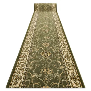 CHODNIK BCF MORAD Klasyk klasyczny oliwka zielony 120 cm, 120x350 cm - Dywany - miniaturka - grafika 1