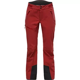 Spodnie damskie - Haglöfs Damskie spodnie Stipe spodnie, czerwone (Brick red), XS - grafika 1