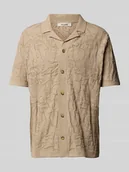 Koszule męskie - Koszula casualowa z kołnierzem z połami model ‘DAN’ - miniaturka - grafika 1