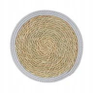 Obrusy i serwetki - 44886 Podkładka mata na stół szara Boho Natural 35 cm AMBITION - miniaturka - grafika 1