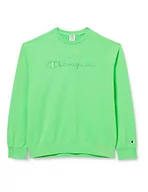 Bluzy męskie - Champion Bluza męska, miętowa zieleń (Sgb), XS - miniaturka - grafika 1