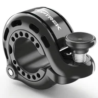 Inne - Dzwonek rowerowy Toptrek chromowo-niklowego stopu – odporny na rdzę, silikonowy zacisk do kierownic 22,2-31,, niewidoczny w kształcie litery Q, - miniaturka - grafika 1