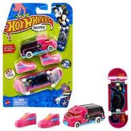 Samochody i pojazdy dla dzieci - HW Skate Deskorolka + buty + samochodzik  HGT79 - miniaturka - grafika 1