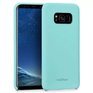 moVear Etui silikon Galaxy S8+ (Plus) MOVEAR silkyCase Miętowe Samsung G955F SGS8PCSC0MTCMT - Etui i futerały do telefonów - miniaturka - grafika 1