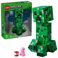 Klocki - LEGO Minecraft - Zielony Ludek z gry Minecraft Creeper klocki ZESTAW LEGO PREZENT CHŁOPCA DZIEWCZYNKI DZIECI - miniaturka - grafika 1