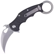Noże - Nóż składany FOX Karambit Titanium  / Carbon Fiber, Bead Blasted Elmax (FX-599TiCS) - miniaturka - grafika 1
