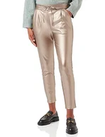 Spodnie damskie - Bestseller A/S Damskie spodnie VMEVA MR Loose String Coated PNT GA NOOS, Brown Lentil, S/32, Brown Lentil, S x 32L - miniaturka - grafika 1