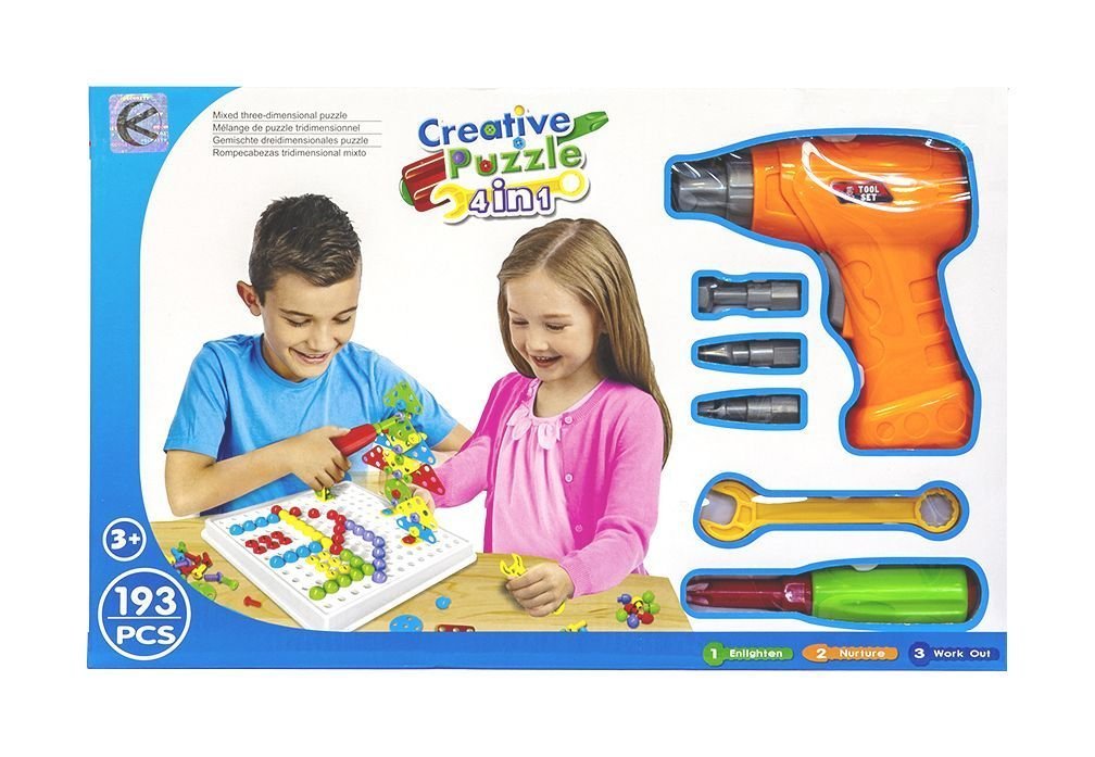 Konstrukcyjne W Pudełku Z Narzędziami, Puzzle