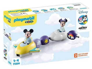 Klocki - Playmobil Disney & Mickey and Friends 1.2.3 & Disney: Przejażdżka w chmurach Miki i Minnie 71320 - grafika 1
