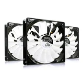 Chłodzenie procesora - 3x AABCOOLING Black JET Fan 12-cm 120mm - Wydajny Wentylator do Obudowy Komputerowej i Chłodzenia Procesora CPU, 15 Turbinowych Łopatek Wentylatora,.. - miniaturka - grafika 1