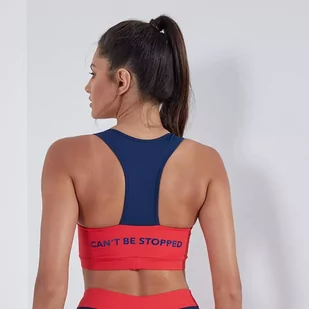 Top damski LABELLAMAFIA COLOR BLOCK TOP - Bielizna sportowa damska - miniaturka - grafika 2