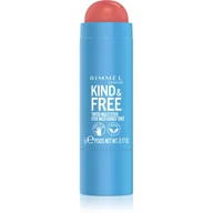 Cienie do powiek - Rimmel London Kind & Free Tinted Multi Stick Róż 5 g Odcień 001 Caramel Dusk - miniaturka - grafika 1