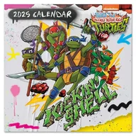 Kalendarze - Ninja Turtles - kalendarz 2025 - miniaturka - grafika 1