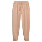 Spodnie sportowe damskie - Spodnie damskie 4F Trousers Cas F1269 Rozmiar: M / Kolor: beżowy - miniaturka - grafika 1
