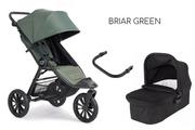 Wózki dziecięce - BABY JOGGER CITY ELITE 2 2W1 Briar Green - miniaturka - grafika 1