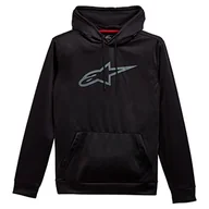 Odzież motocyklowa - Alpinestars Męska sportowa bluza z kapturem, Czarny, XXL - miniaturka - grafika 1