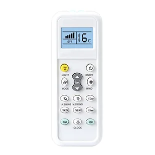 Ekon uniwersalny pilot do klimatyzatora, dla Samsung, Daikin, Mitshubishi, Haier, wbudowana latarka - Latarki - miniaturka - grafika 1