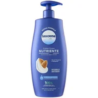 Balsamy i kremy do ciała - Leocrema Nutriente 500 ml – odżywczy balsam do ciała z masłem shea w pompce - miniaturka - grafika 1