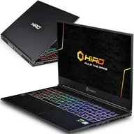 Laptopy - HIRO Laptop do gier 655i5 15,6" - i5-10300H, GTX 1650 4GB, 8GB RAM, 256GB SSD M.2, W10 NBC-655i51650-H01 - miniaturka - grafika 1