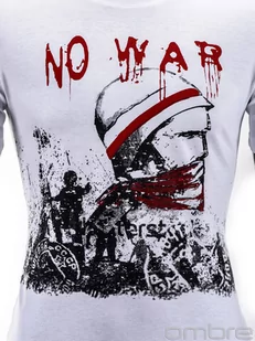 T-shirt - biała S531 - Koszulki męskie - miniaturka - grafika 3