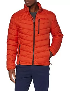 camel active Męska kurtka pikowana 4308004e5254, pumpkin, 26 - Kurtki męskie - miniaturka - grafika 1