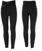 Bryczesy - HORZE Bryczesy ACTIVE młodzieżowe - czarny - miniaturka - grafika 1