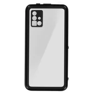 Etui i futerały do telefonów - Etui Ochronne Samsung Galaxy A51 Wodoodporne Zabezpieczenie Ekranu Czarne - miniaturka - grafika 1