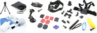 Xrec ZESTAW Akcesoria do GoPro HERO 5 4 3+ 3 + / SJCAM SJ7000 / SJ6000 / SJ5000 / SJ4000 - Akcesoria do kamer sportowych - miniaturka - grafika 1