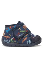 Buty dla chłopców - Froddo Kapcie Classic Slippers G1700392-1 M Niebieski - miniaturka - grafika 1