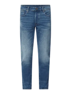 Jeansy o kroju straight tapered fit z dodatkiem streczu model ‘3301’ - Spodnie męskie - miniaturka - grafika 1