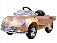 Pojazdy elektryczne dla dzieci - Eleganckie AUTKO RETRO 2xsilnik 12V lakier PA0057M - miniaturka - grafika 1
