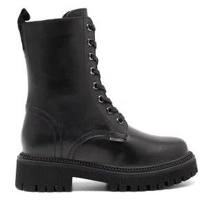 Botki Lasocki Young BETINA CI12-BETINA-01 Czarny - Buty dla dziewczynek - miniaturka - grafika 1