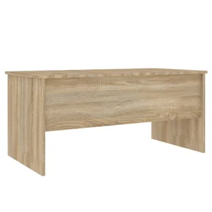 Lumarko Stolik kawowy, przydymiony dąb, 102x50,5x46,5 cm - Ławy i stoliki kawowe - miniaturka - grafika 6