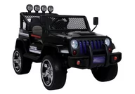 Pojazdy elektryczne dla dzieci - Import LEANToys S2388 Jeep Czarny 2117 - miniaturka - grafika 1