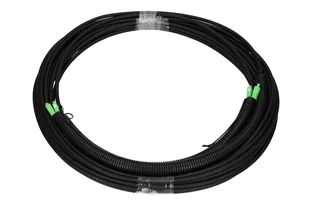 Extralink Patchcord 2J SC/APC-SC/APC Jednomodowy, Zewnętrzny, Duplex, G657A2, 25m - Kable światłowodowe - miniaturka - grafika 1