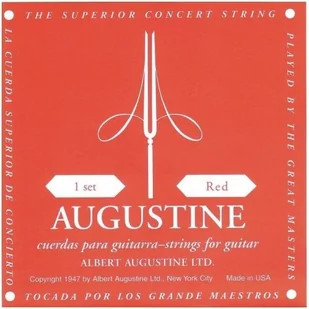 Augustine naciągi klasycznie-gitara elektryczna  E1 Classic Red E1 - Struny gitarowe  - miniaturka - grafika 1