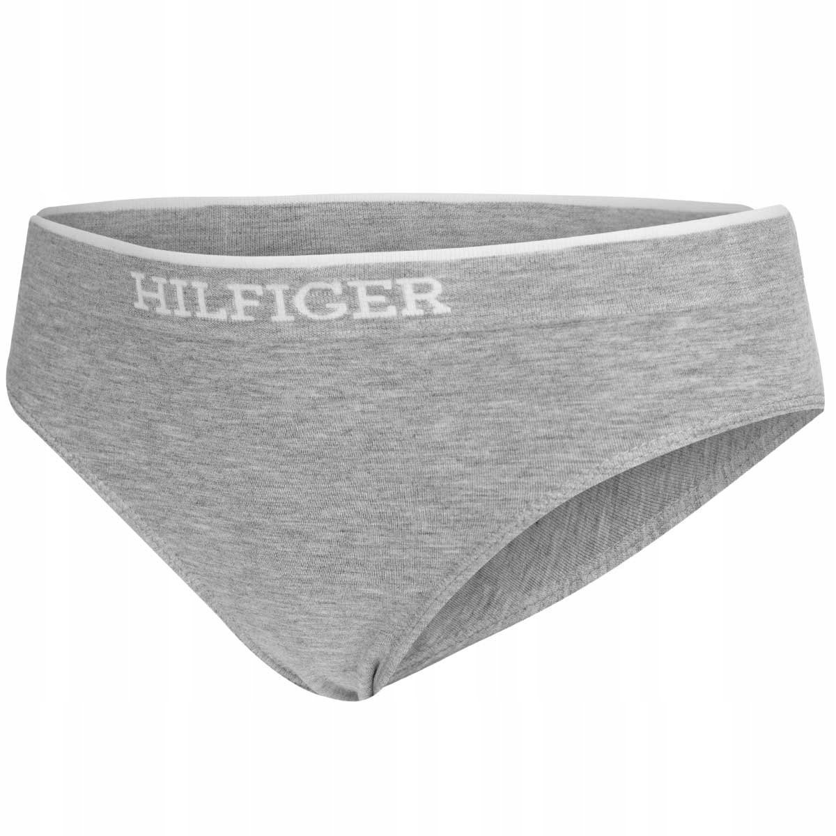 Tommy Hilfiger Bikini Damskie Majtki 1P Szare R.S