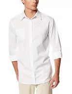 Koszule męskie - Lee Męska koszula Button-Down, biały, L - miniaturka - grafika 1