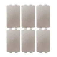 Akcesoria i części do mikrofalówek - 6szt Kuchenka mikrofalowa Mika Arkusz Kuchenka mikrofalowa Izolacja cieplna Waveguide Cover 11.60X6.50X0.10CM - miniaturka - grafika 1