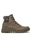 Buty trekkingowe męskie - Palladium Trapery Pampa Surplus 74389-213-M Brązowy - miniaturka - grafika 1