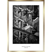 Ramki na zdjęcia - Ramka ścienna w kolorze złota Styler Floryda, 53x73 cm - miniaturka - grafika 1