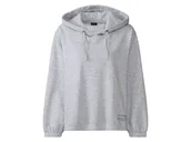 Bluzy damskie - esmara® Bluza dresowa damska XXL z kapturem (2XL (52/54), Szary) - miniaturka - grafika 1