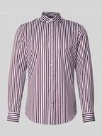 Koszule męskie - Koszula biznesowa o kroju slim fit z bawełny z kołnierzykiem typu cutaway - miniaturka - grafika 1