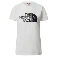 Koszulki i topy damskie - Koszulka The North Face Easy 0A4T1QFN41 - biała - miniaturka - grafika 1