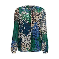 Bluzki damskie - ESPRIT Collection Damska bluzka 992EO1F315, 403/NAVY 4, S - miniaturka - grafika 1