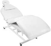 Stoły i łóżka do masażu - Leżanka elektr. do masażu azzurro 693a 1 siln. biała - miniaturka - grafika 1